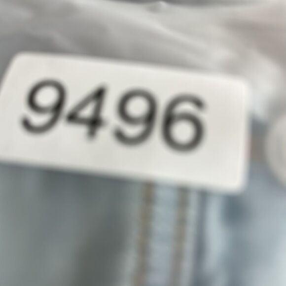 NWT Cat & Jack Girls Light Blue Denim Button Jacket with Hood - Size L 10/12 - Picture 7 of 7